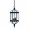 Homeroots Dover 3-Light Hanging Light, Matte Black 398006 - alternate 1